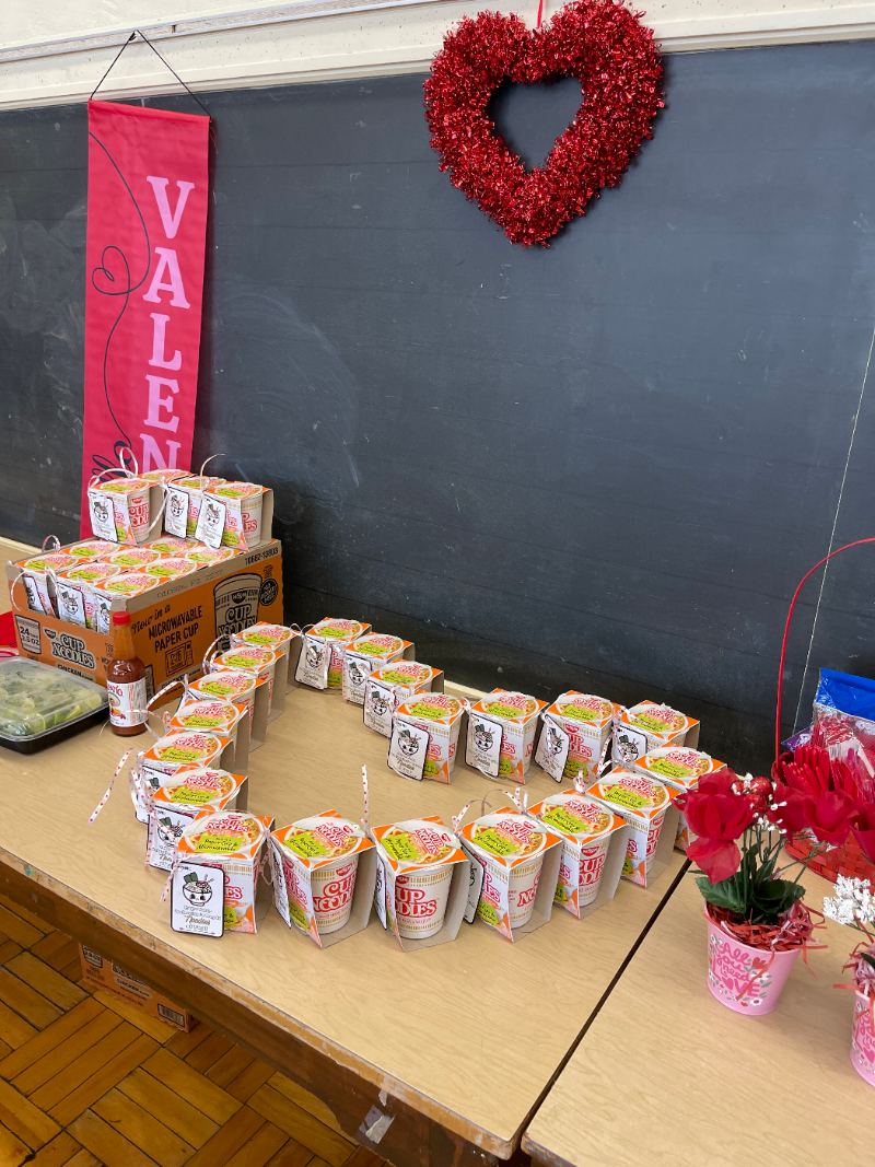 PTO treats prepared for students